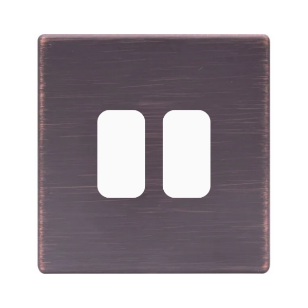 2 Gang Mod Plate