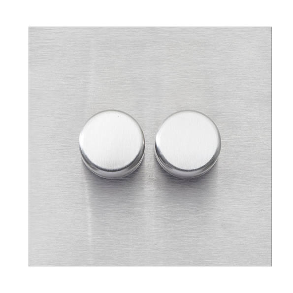 Hamilton Sheer G2 2 Gang 2 Way 100W Dimmer - Satin Stainless