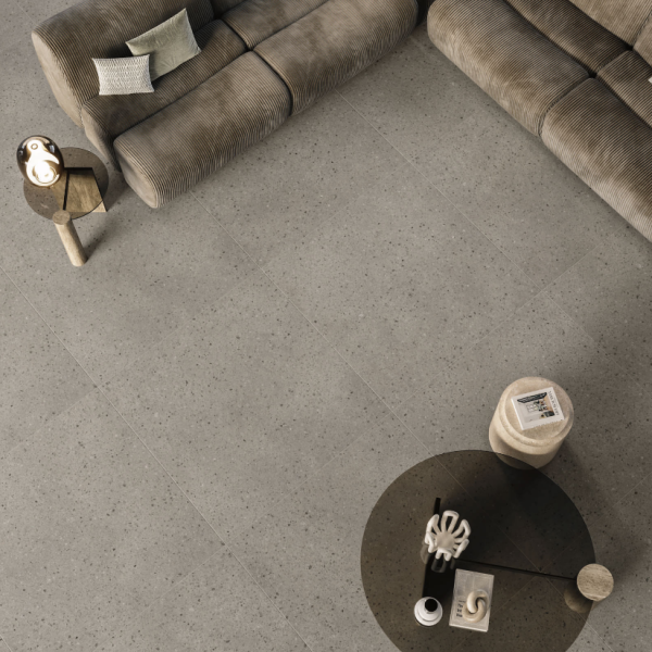 Terrazzo Silent Chips Porcelain Tiles 120 x 120cm