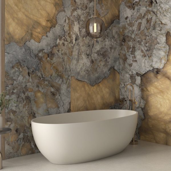 Mineral Gold Polished Porcelain Tiles 120 x 60cm