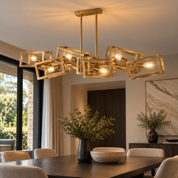 Mercer 6-Light Linear Cluster Pendant
