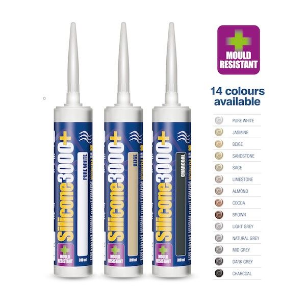 Tilemaster Silicone 3000 Plus Mould Resistant Sealant – Aspen